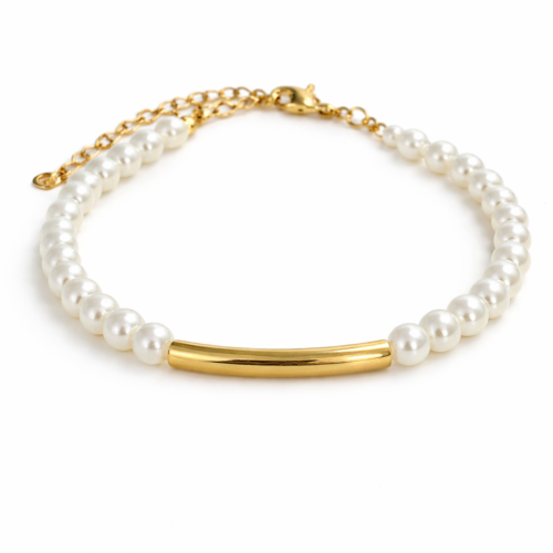 Pulseira Perolas Médias